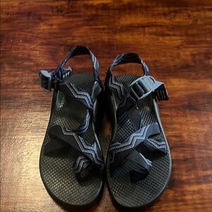 Chaco Black Z/2 Hiking Sandals with Adjustable Straps